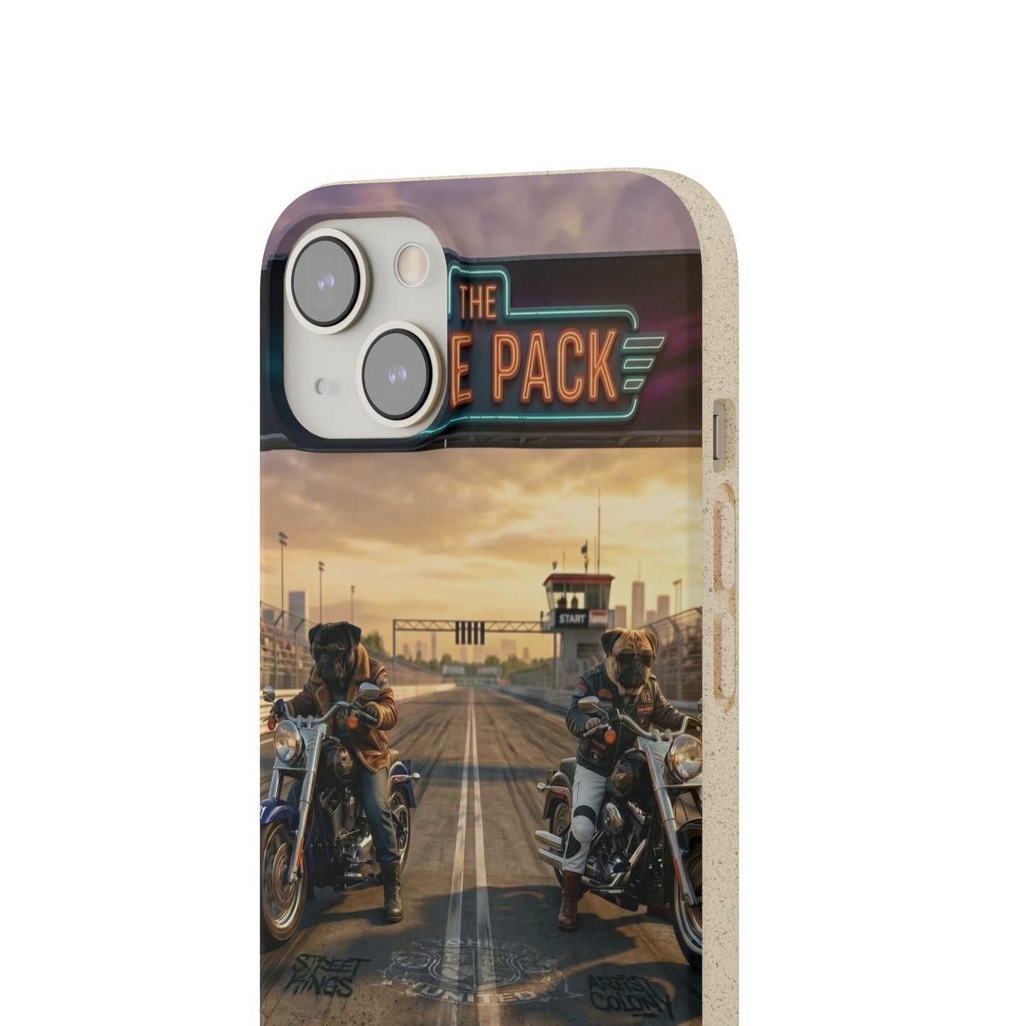 Motorcycle Road Trip Biodegradable Phone Case
