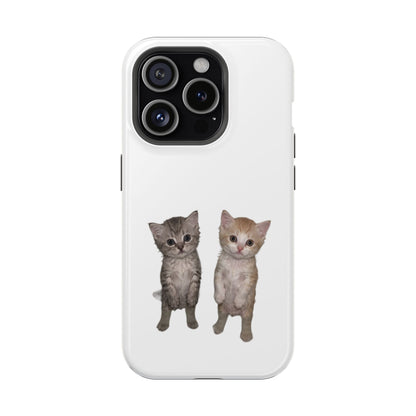 Duo Cute Kitten  Magnetic Impact-Resistant Phone Case