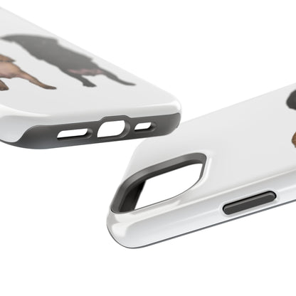 Pug Duo Magnetic Impact-Resistant Phone Case