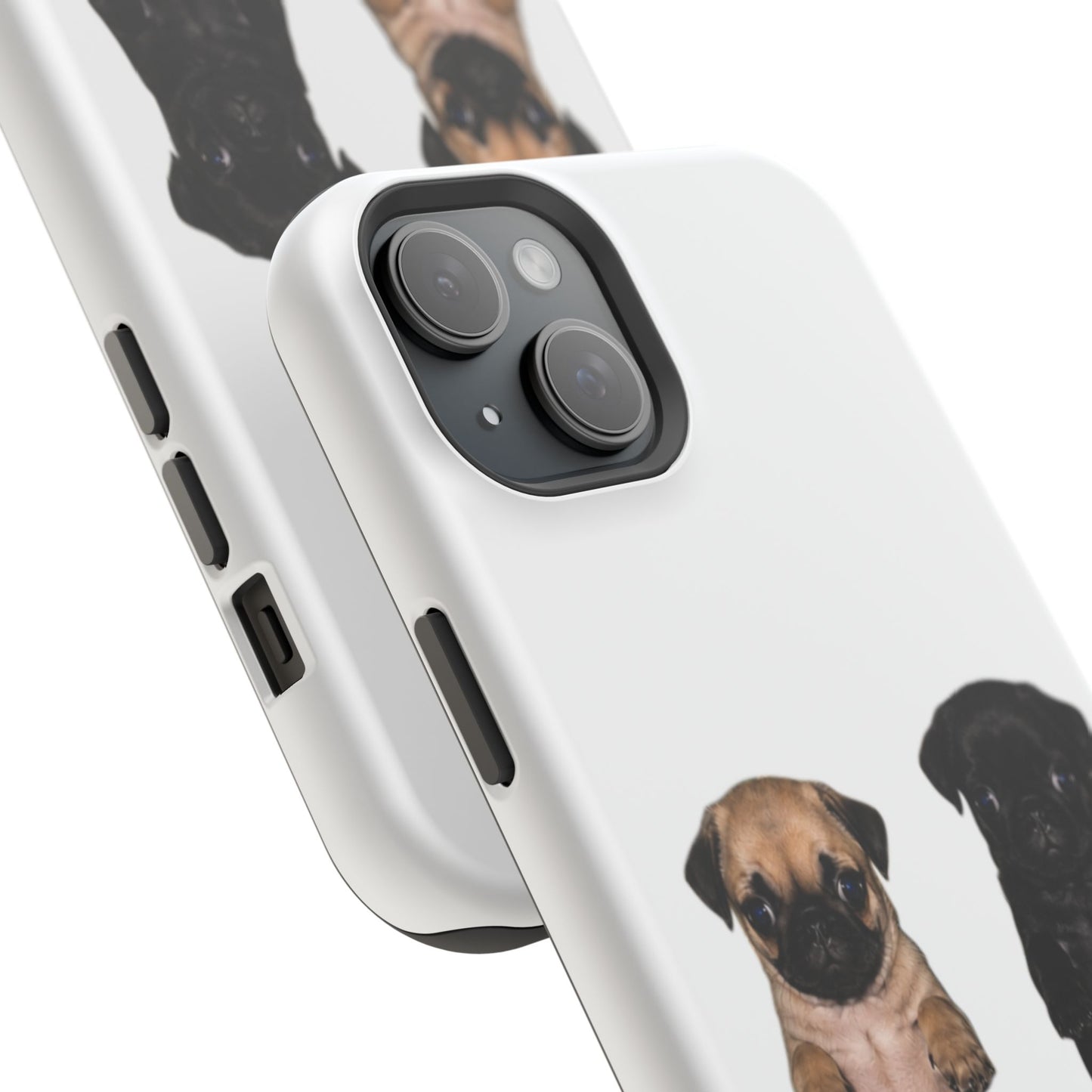 Pug Duo Magnetic Impact-Resistant Phone Case