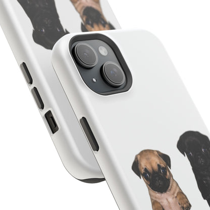 Pug Duo Magnetic Impact-Resistant Phone Case