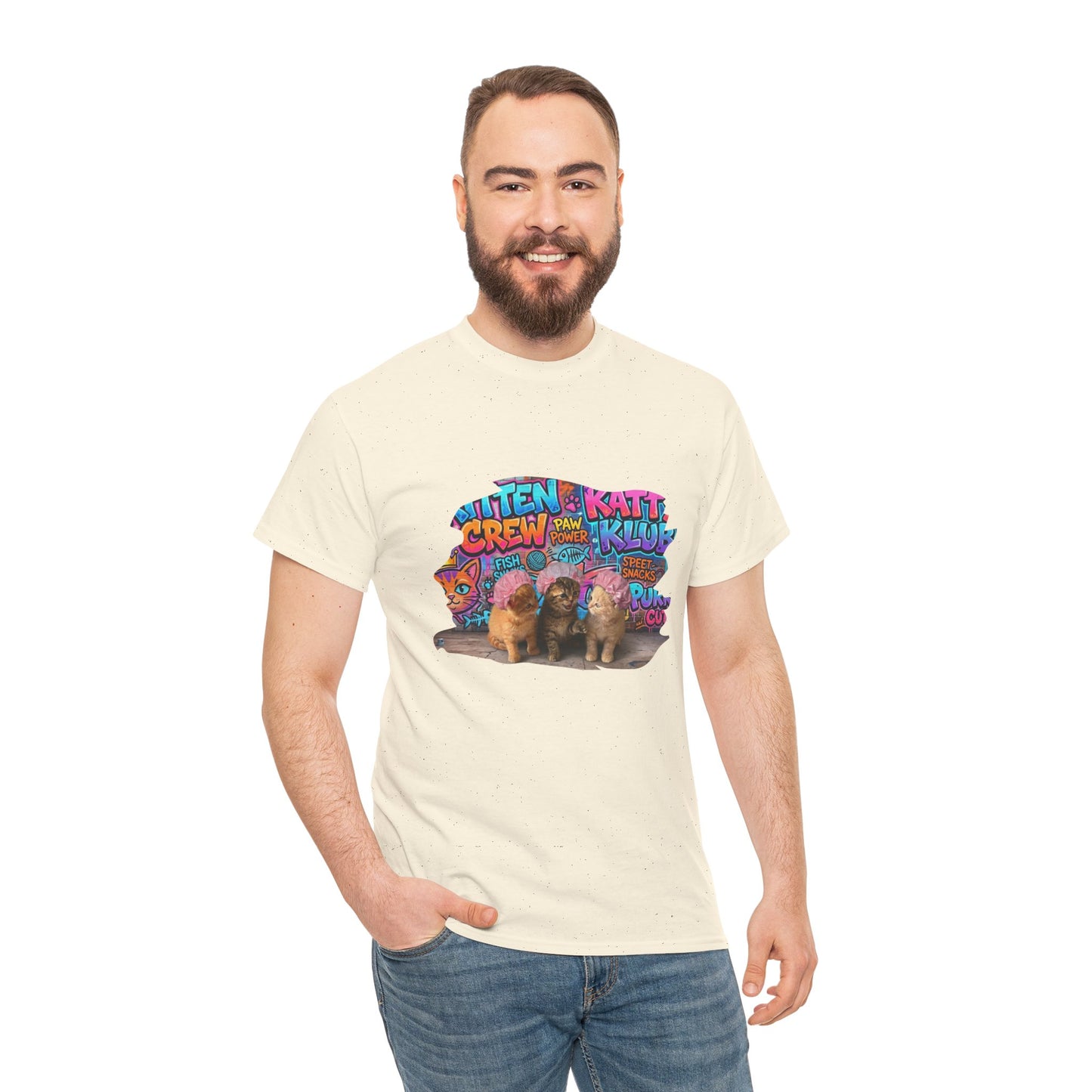 Kitten Crew Graphic Tee — Cute Kittens Cat Lover Shirt