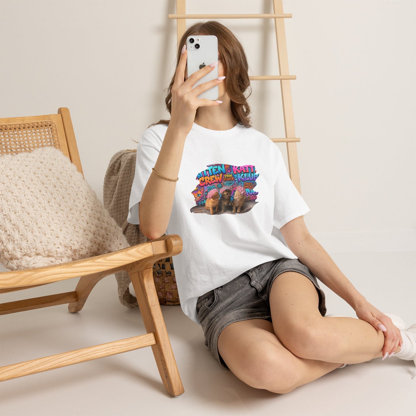 Kitten Crew Graphic Tee — Cute Kittens Cat Lover Shirt