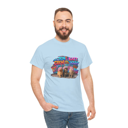 Kitten Crew Graphic Tee — Cute Kittens Cat Lover Shirt