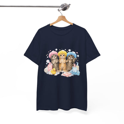 Cute Kittens Bath Time T-Shirt