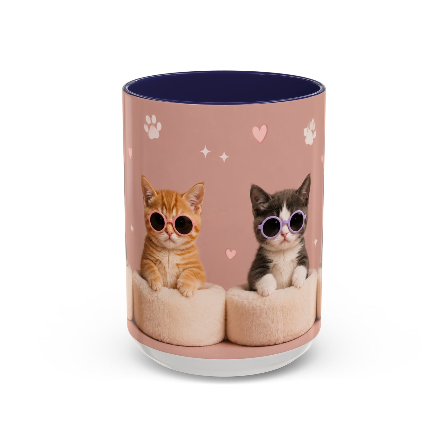 Cute Cat Lovers Coffee Mug - 11 & 15oz - Perfect Gift for Pet Owners