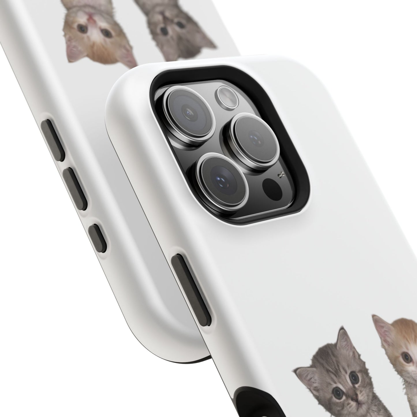 Duo Cute Kitten  Magnetic Impact-Resistant Phone Case