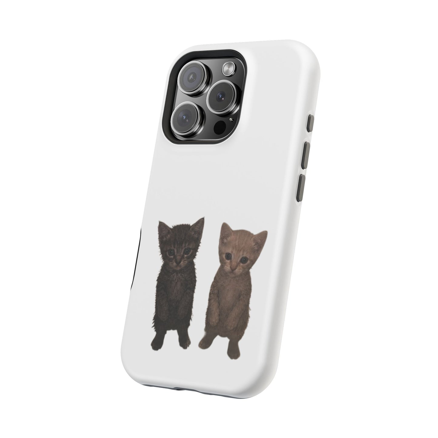 Cute Kittens Magnetic Impact-Resistant Phone Case