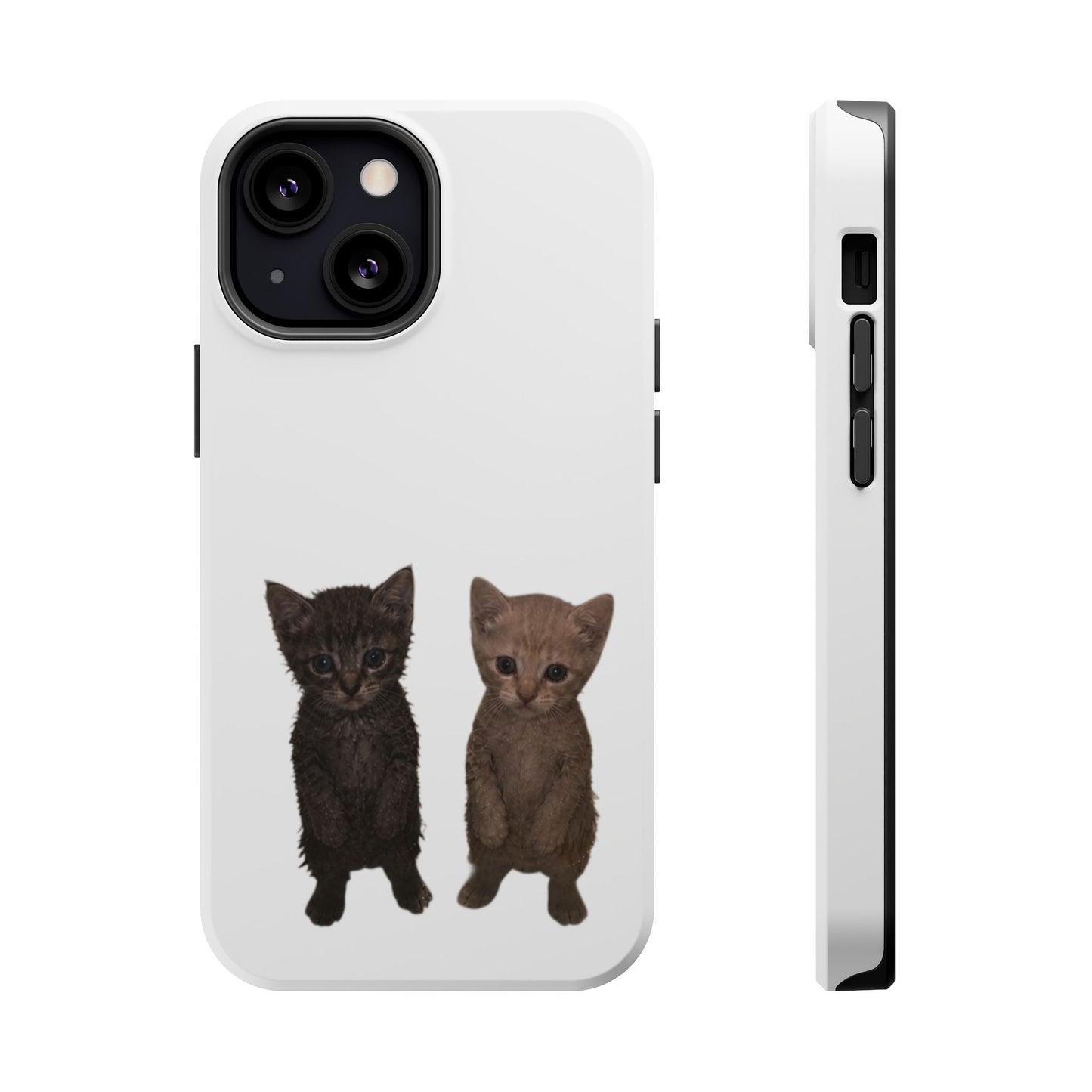 Cute Kittens Magnetic Impact-Resistant Phone Case