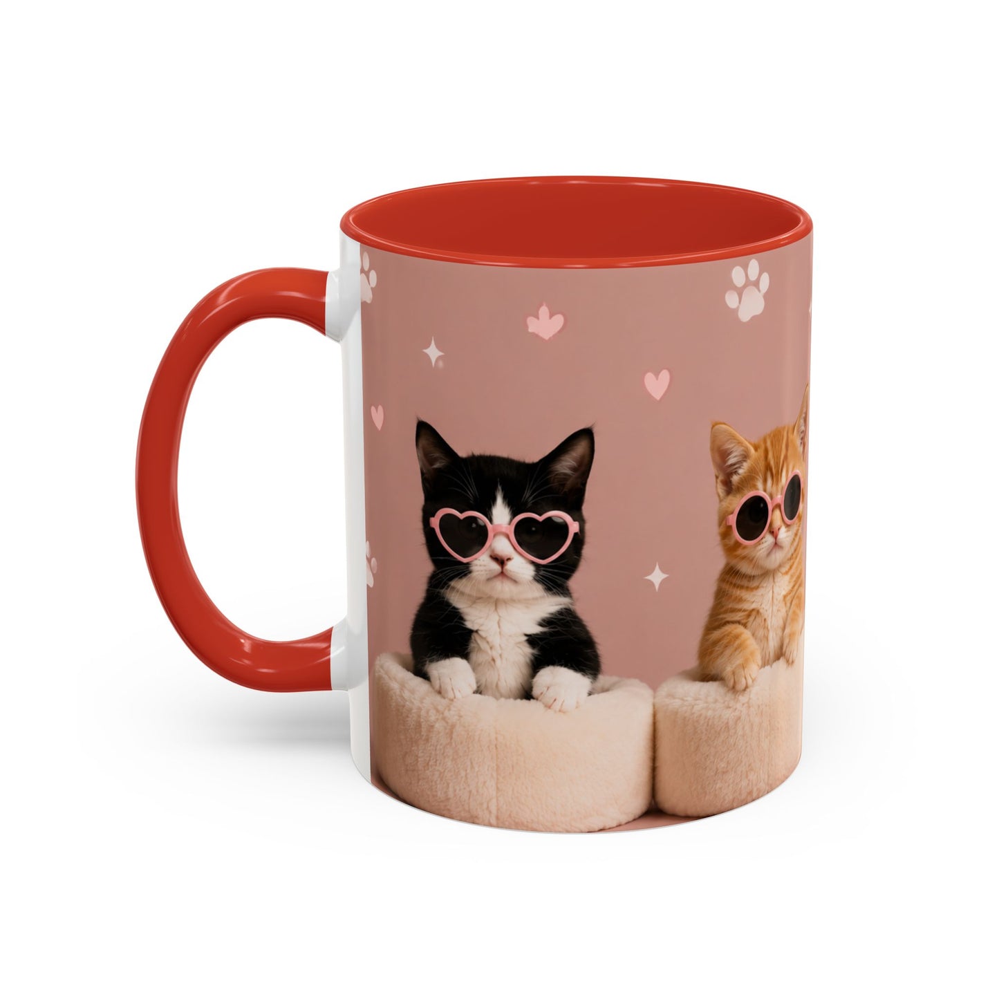 Cute Cat Lovers Coffee Mug - 11 & 15oz - Perfect Gift for Pet Owners