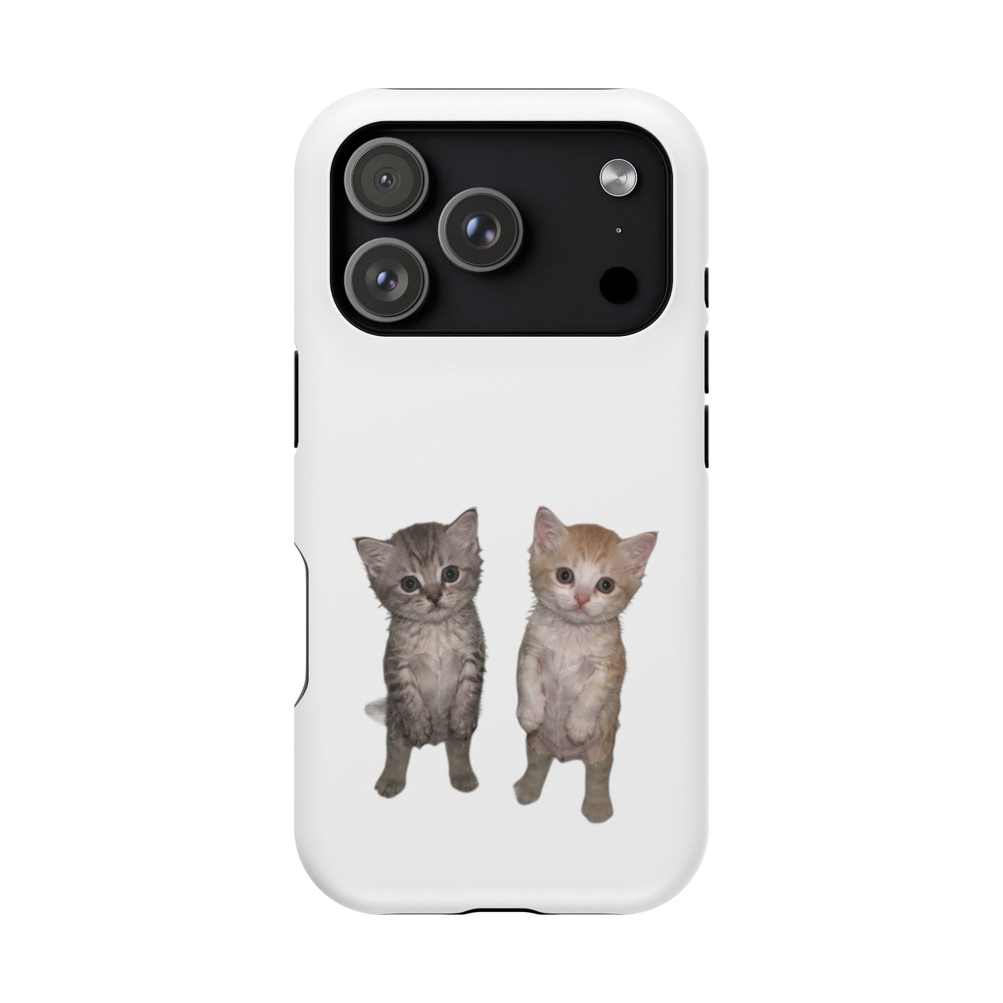 Duo Cute Kitten  Magnetic Impact-Resistant Phone Case