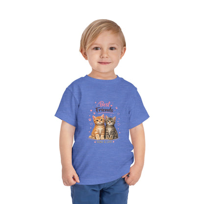 Best Friends Kitten Toddler Tee — Paws & Love Cute Cat Shirt