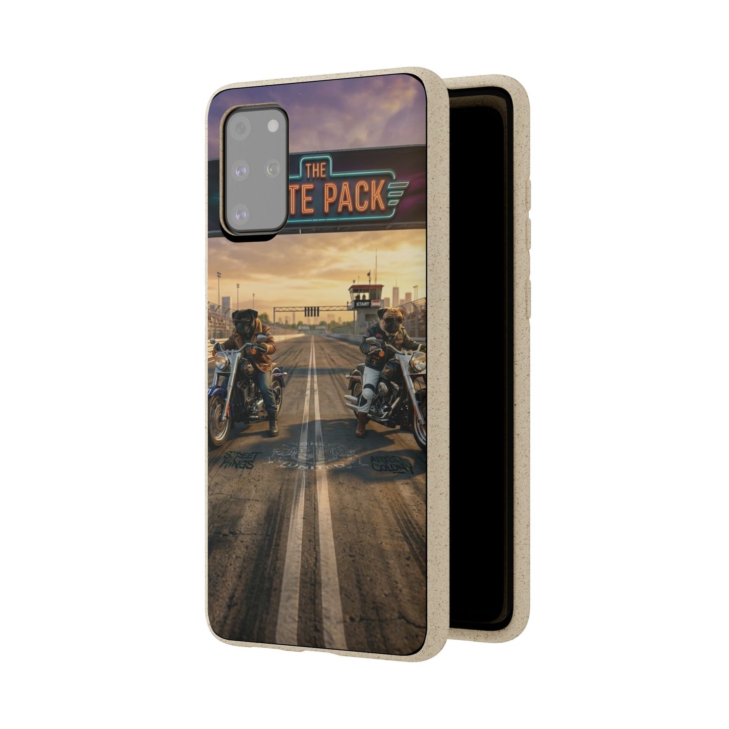 Motorcycle Road Trip Biodegradable Phone Case
