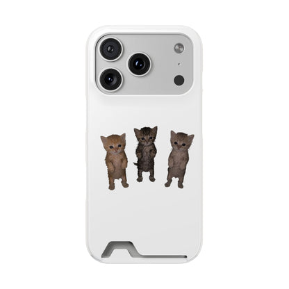 Cute Trio Kittens Phone Case