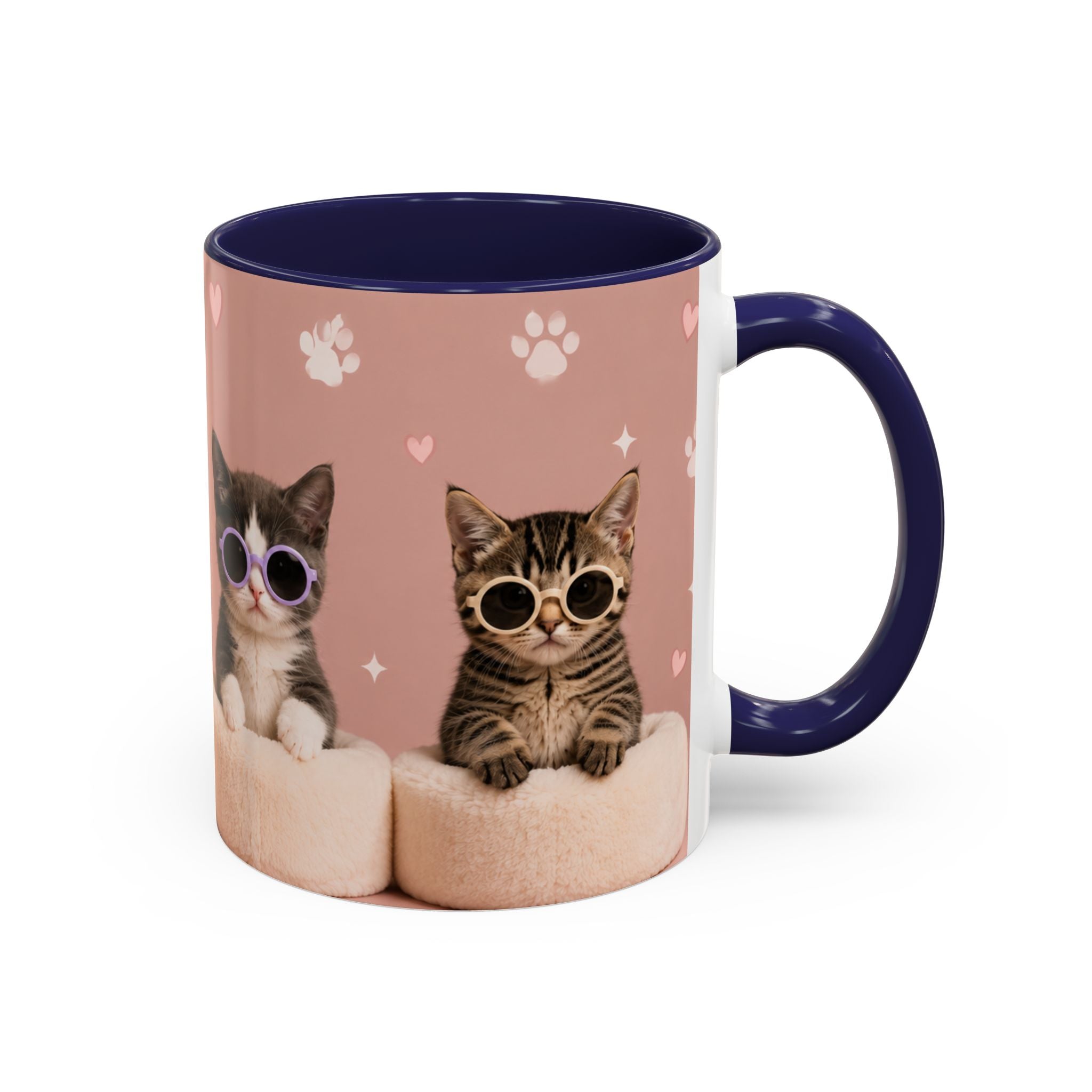 Cute Cat Lovers Coffee Mug - 11 & 15oz - Perfect Gift for Pet Owners
