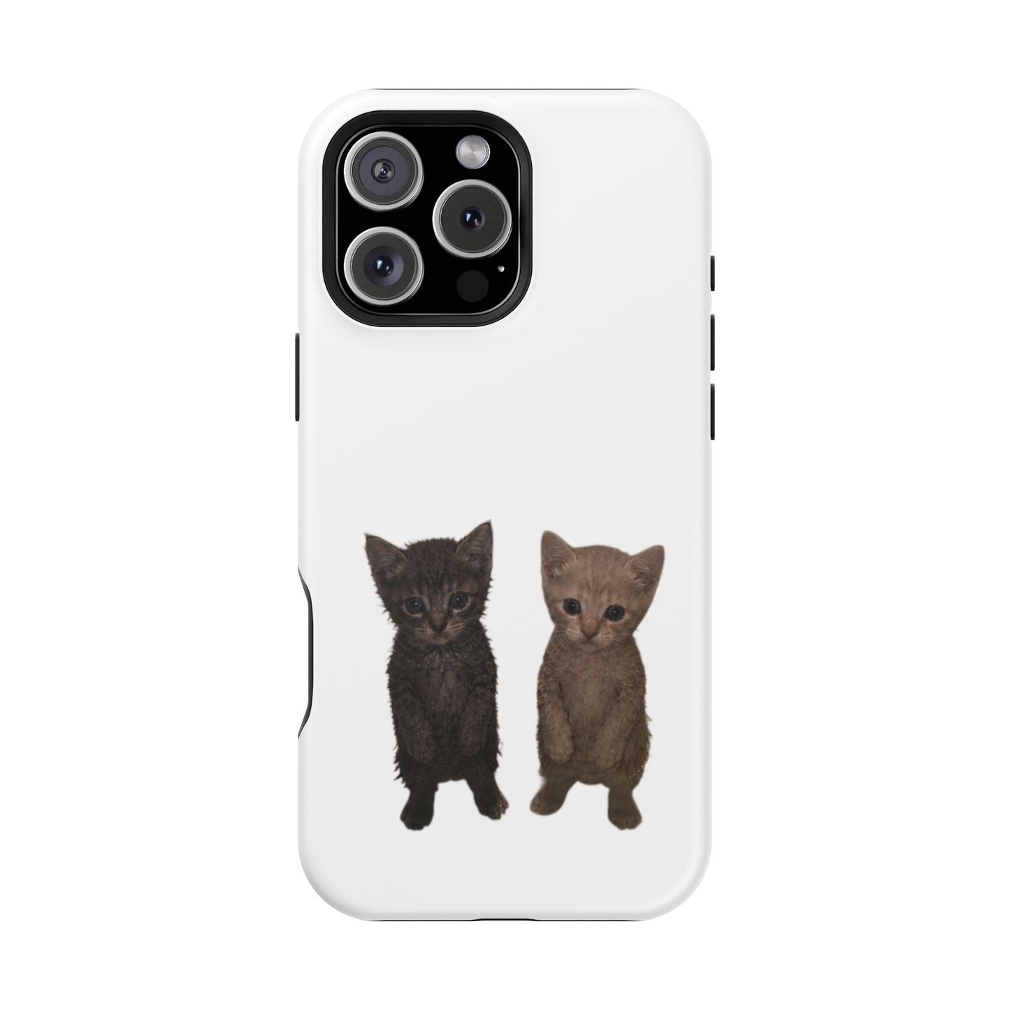 Cute Kittens Magnetic Impact-Resistant Phone Case
