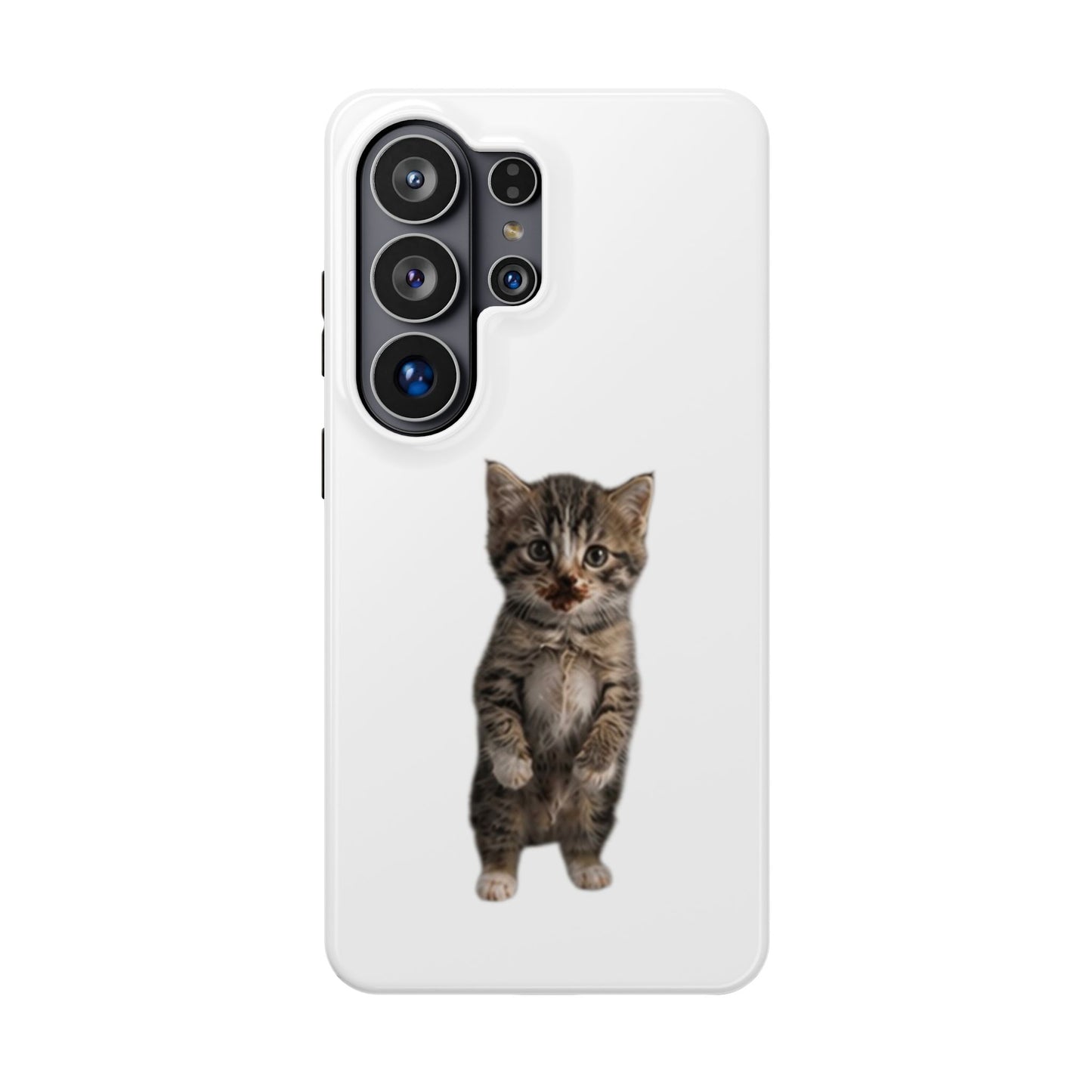 Cute Standing Kitten Magnetic Impact-Resistant Phone Case