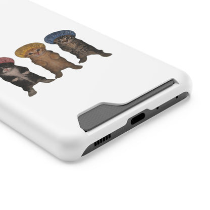 Cute Kittens with Hats Phone Case