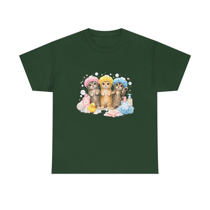 Cute Kittens Bath Time T-Shirt