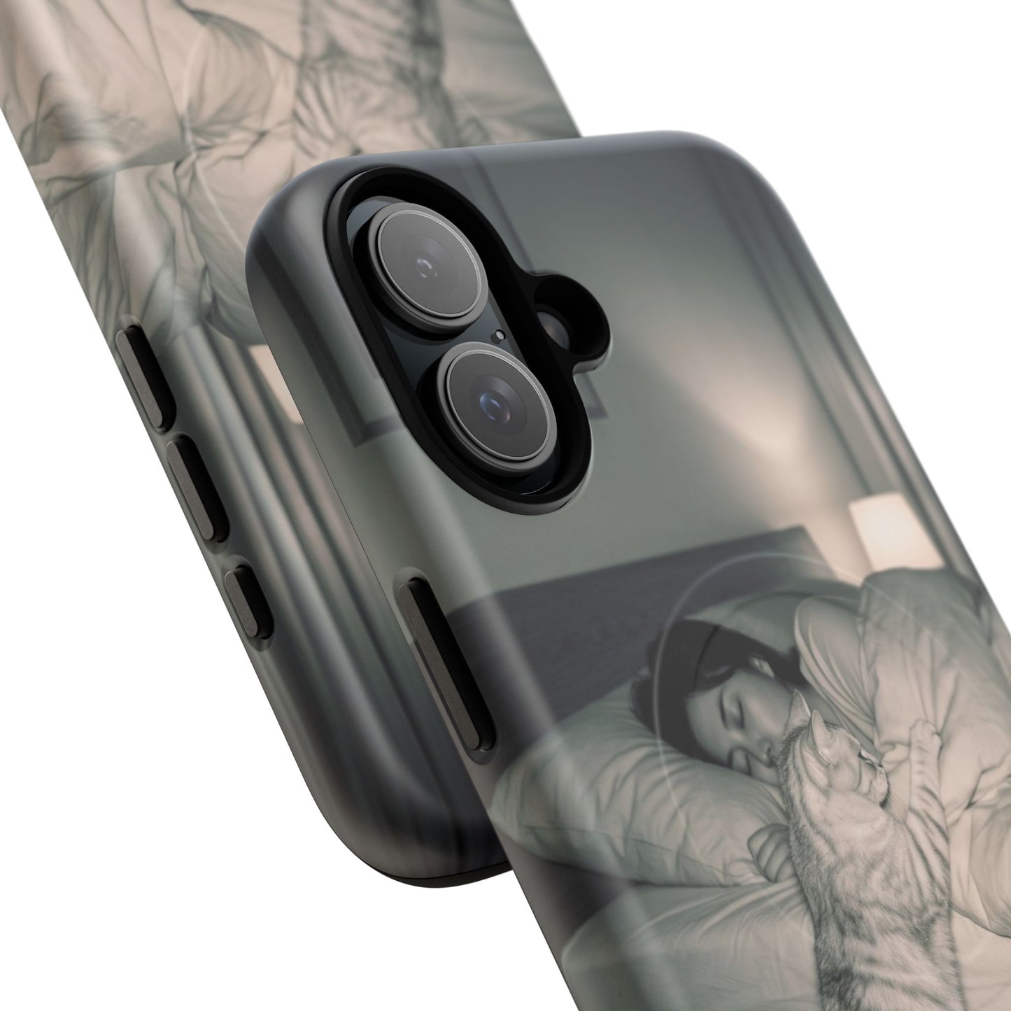 Phone Case ‘Trust Everything You See’ Surreal Sleep Graphic Tough Magnetic Case