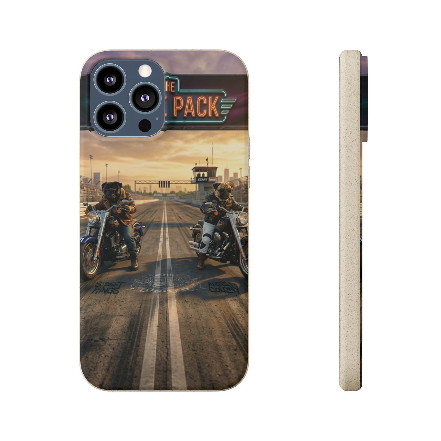 Motorcycle Road Trip Biodegradable Phone Case