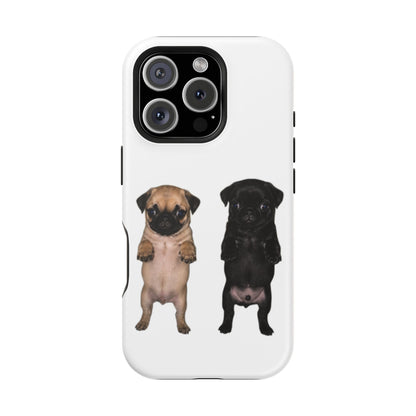 Pug Duo Magnetic Impact-Resistant Phone Case