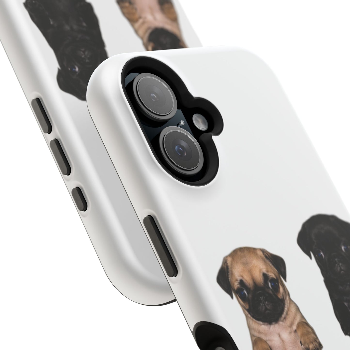 Pug Duo Magnetic Impact-Resistant Phone Case
