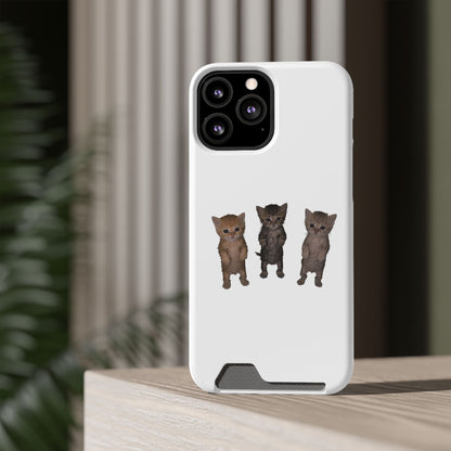 Cute Trio Kittens Phone Case