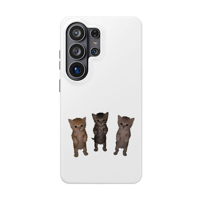 Cute Trio Kittens  Magnetic Impact-Resistant Phone Case