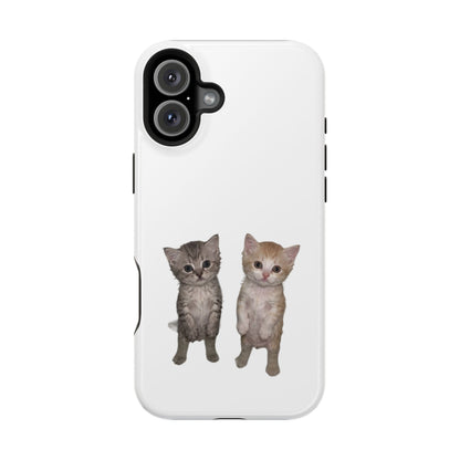 Duo Cute Kitten  Magnetic Impact-Resistant Phone Case
