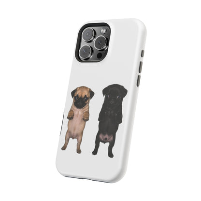 Pug Duo Magnetic Impact-Resistant Phone Case