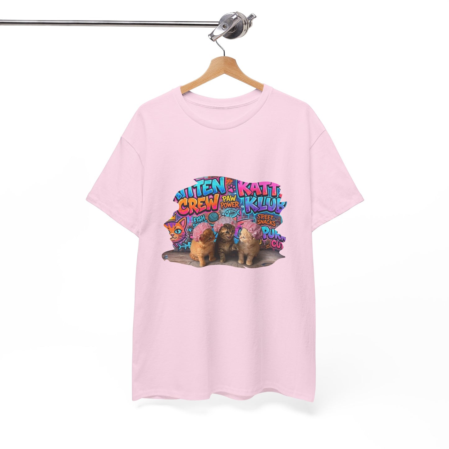 Kitten Crew Graphic Tee — Cute Kittens Cat Lover Shirt