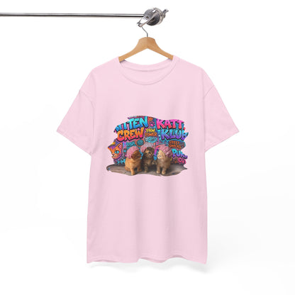 Kitten Crew Graphic Tee — Cute Kittens Cat Lover Shirt
