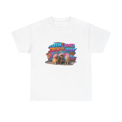 Kitten Crew Graphic Tee — Cute Kittens Cat Lover Shirt