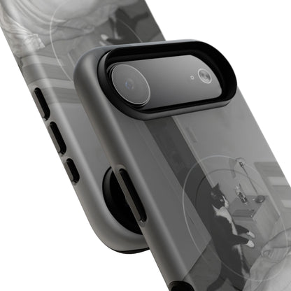 Phone Case “Why Is It Always at 2 AM?” Cat Photo Tough Magnetic Case