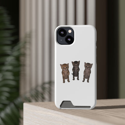 Cute Trio Kittens Phone Case