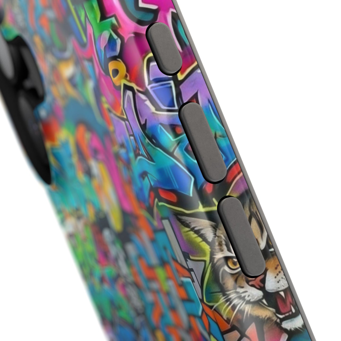 Puppy Squad Graffiti Phone Case — Impact-Resistant Protective Case