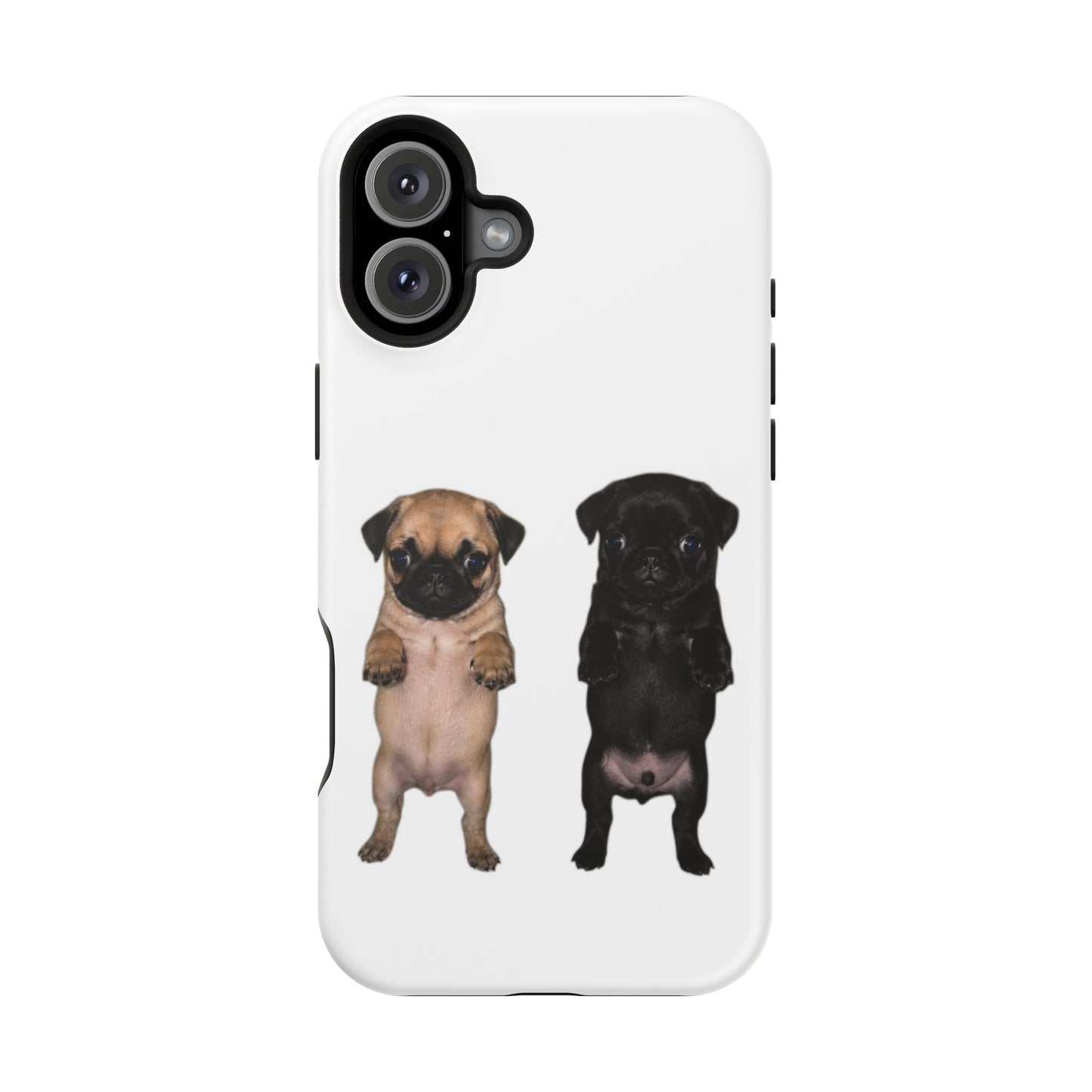 Pug Duo Magnetic Impact-Resistant Phone Case