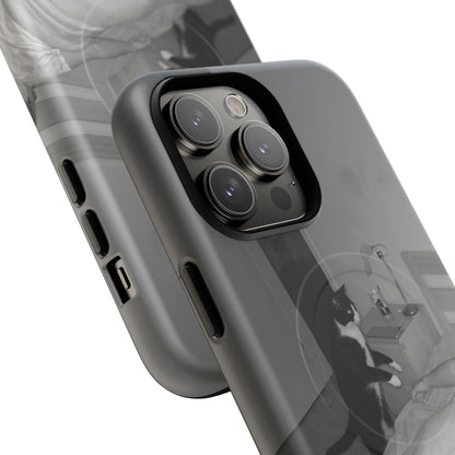 Phone Case “Why Is It Always at 2 AM?” Cat Photo Tough Magnetic Case