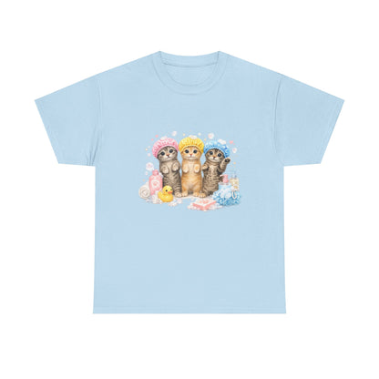 Cute Kittens Bath Time T-Shirt