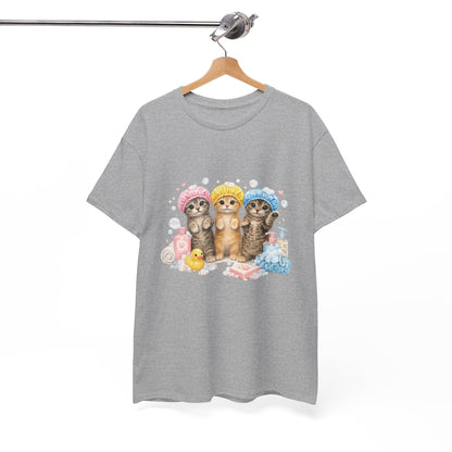 Cute Kittens Bath Time T-Shirt