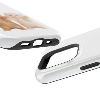 Cute Raising Paws Kittens Magnetic Impact-Resistant  Phone Case
