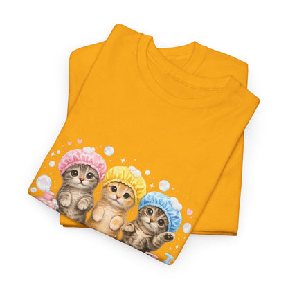 Cute Kittens Bath Time T-Shirt