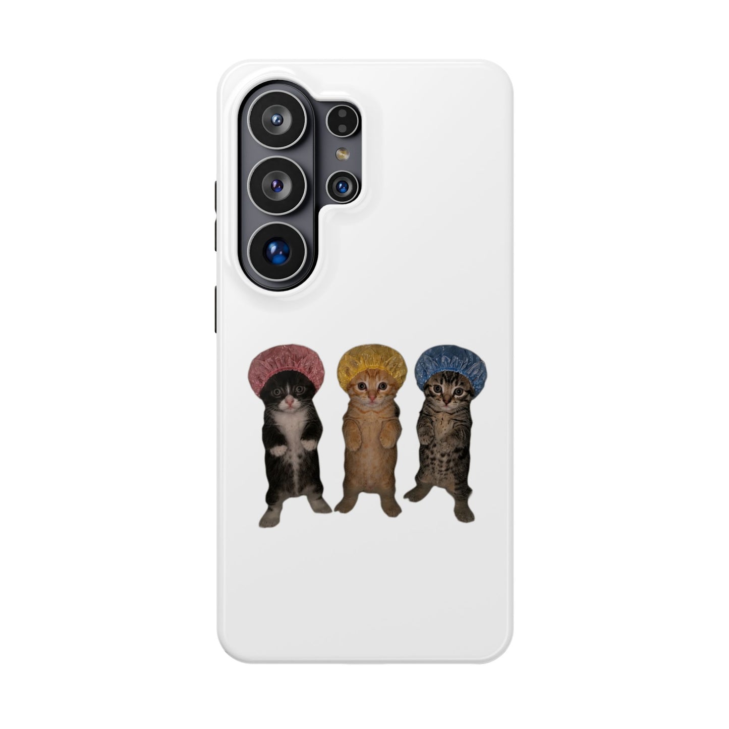 Cute Kittens in Bonnets  Magnetic Impact-Resistant Phone Case