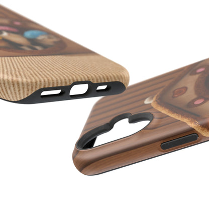 Cute Kittens in Cozy House Phone Case — Magnetic Impact-Resistant Case