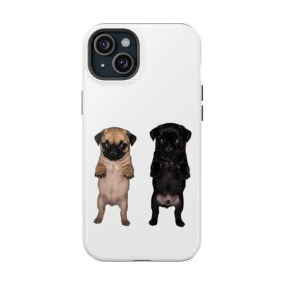 Pug Duo Magnetic Impact-Resistant Phone Case