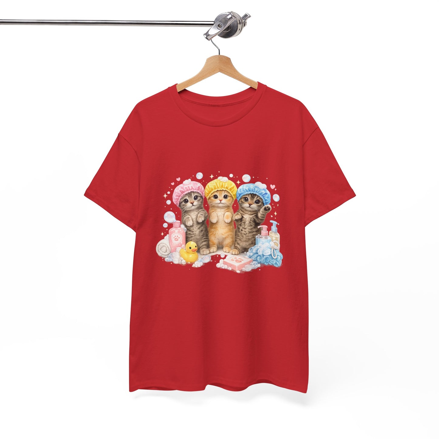 Cute Kittens Bath Time T-Shirt