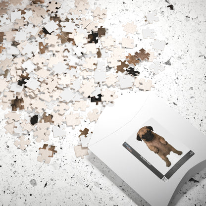 Cute Standing Pug  Puppy  Puzzle