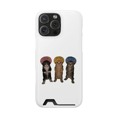 Cute Kittens with Hats Phone Case