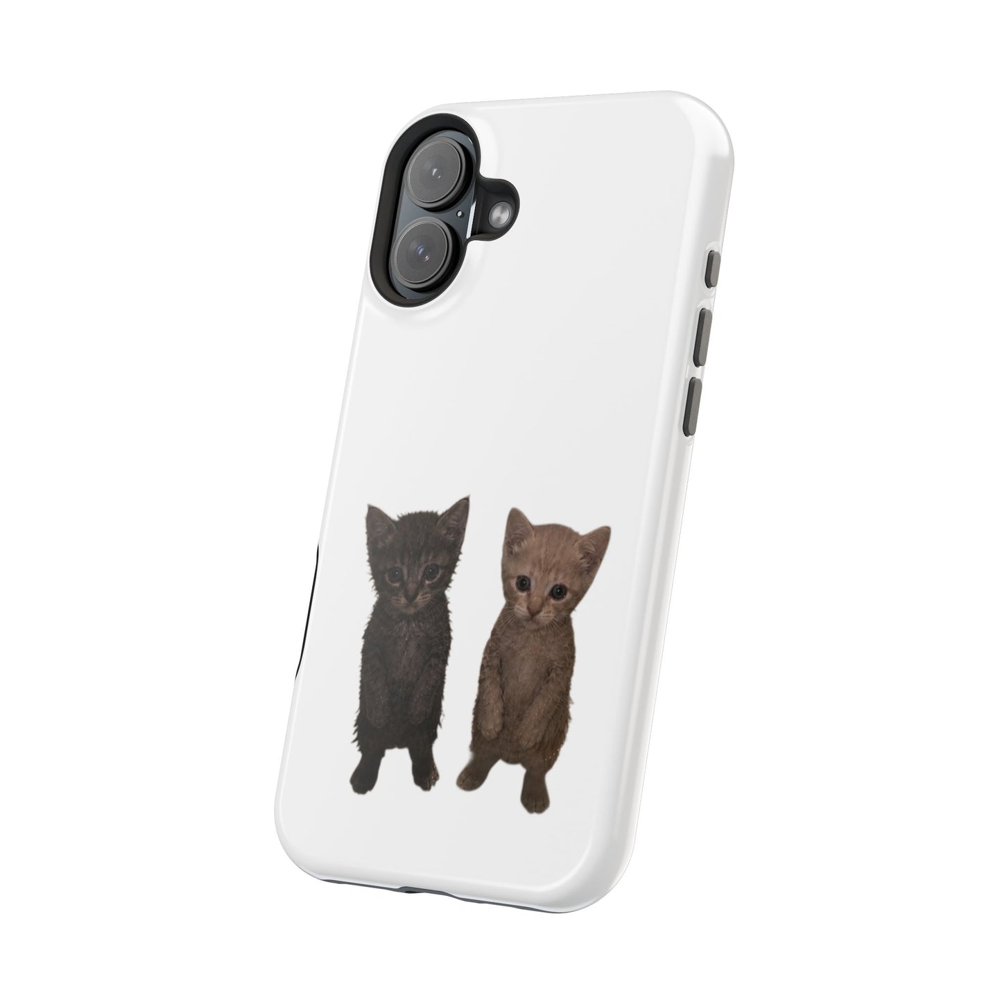 Cute Kittens Magnetic Impact-Resistant Phone Case